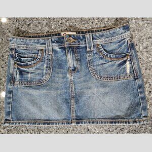 Low-rise Cute Denim Mini Skirt